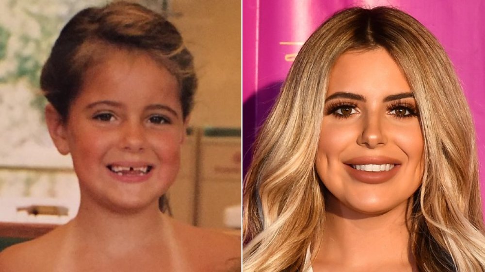 Brielle Biermann from Real Housewives, then and now