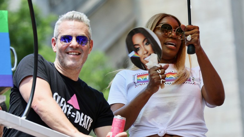 Nene Leakes and Andy Cohen