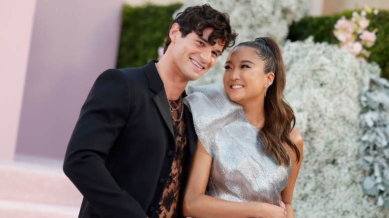 Paul Forman and Ashley Park attend the Premiere of Netflix's "Emily In Paris"