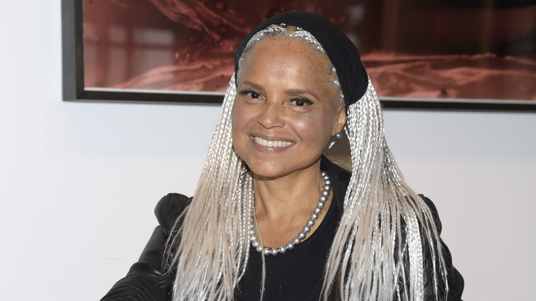 Victoria Rowell smiling