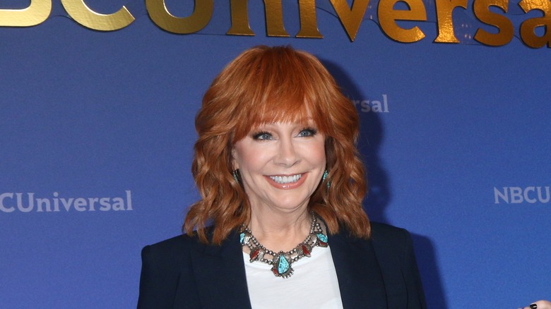 Reba McEntire smiling