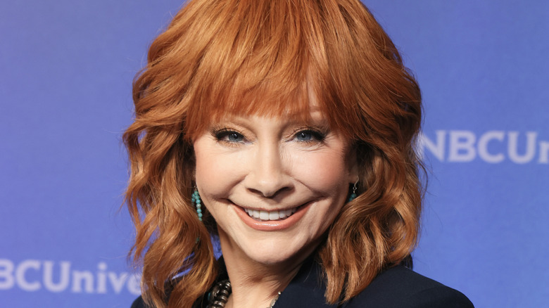 Reba McEntire smiling