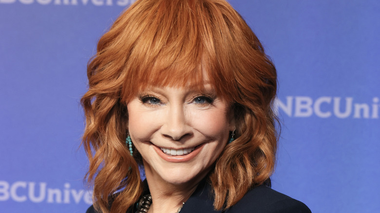 Reba McEntire smiling