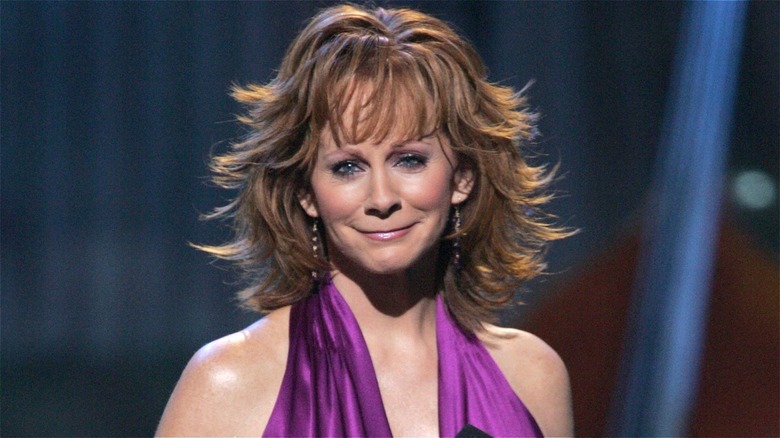 Reba McEntire lots of flips and volume