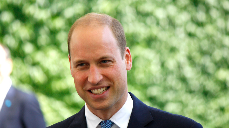 Prince William posing 