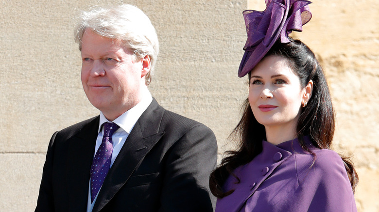 Charles Spencer and Karen Gordon walking 