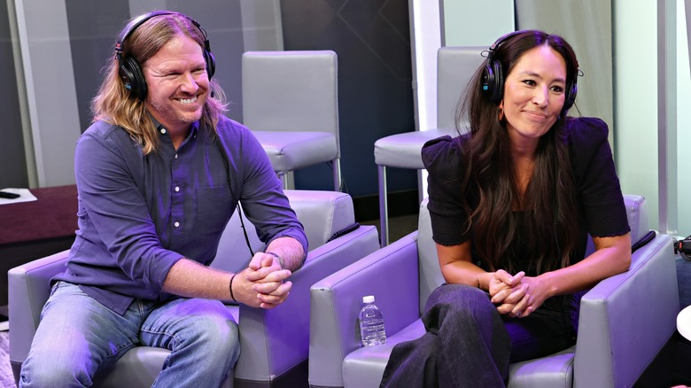 Chip and Joanna Gaines during an interview