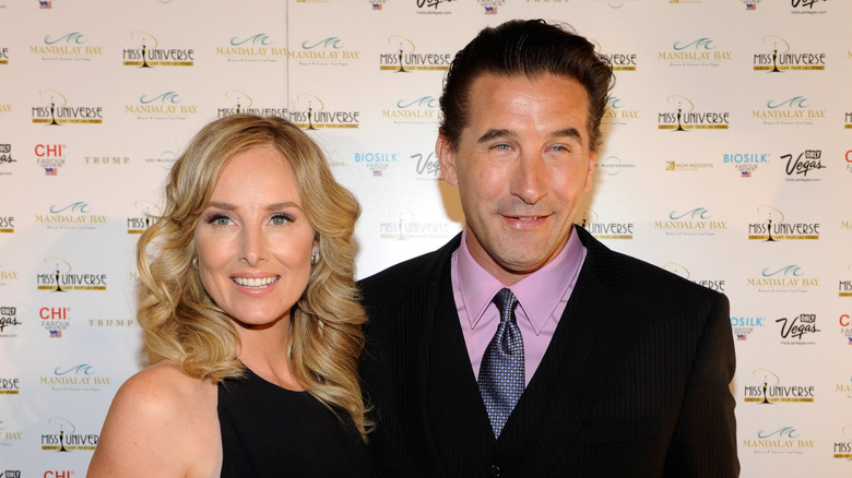 Chynna Phillips and William Baldwin on the red carpet