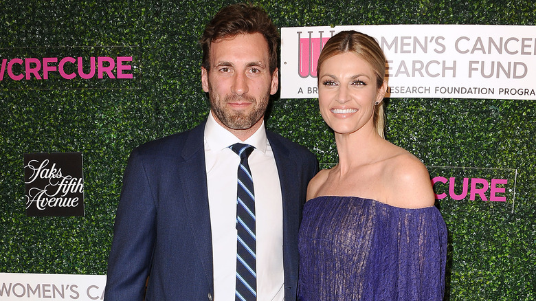 Jarret Stoll arm around Erin Andrews formal