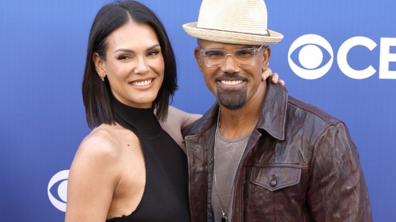 Jesiree Dizon and Shemar Moore attend the CBS Fall Schedule Celebration in LA (2024)