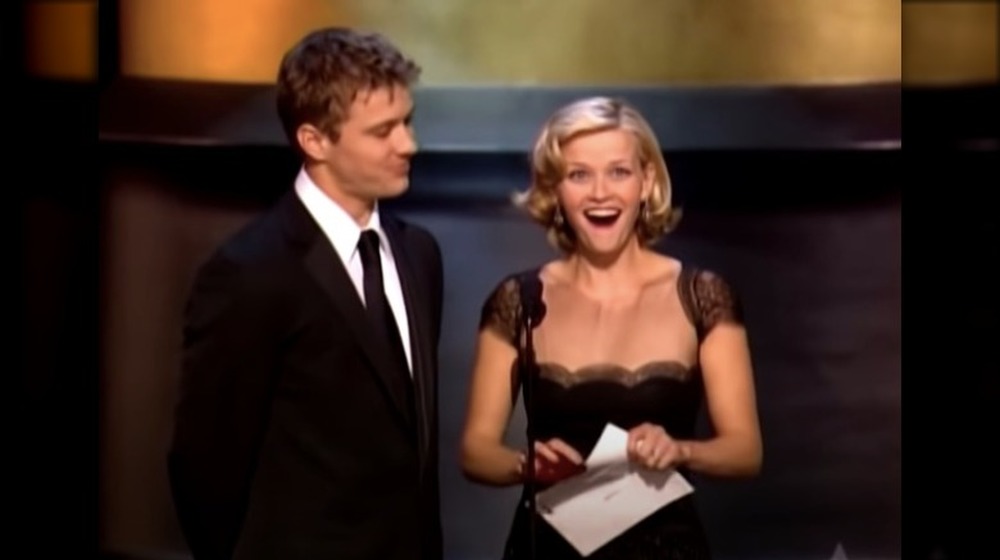 Reese Witherspoon and Ryan Phillippe at 2002 Oscars