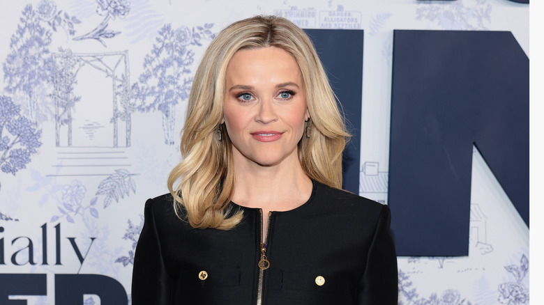 Reese Witherspoon in black