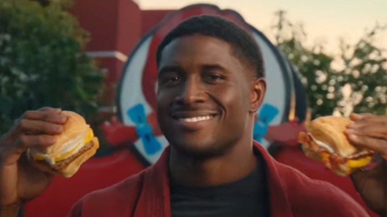 Reggie Bush in new Wendy's commercial