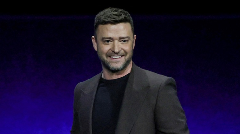 Justin Timberlake smiling