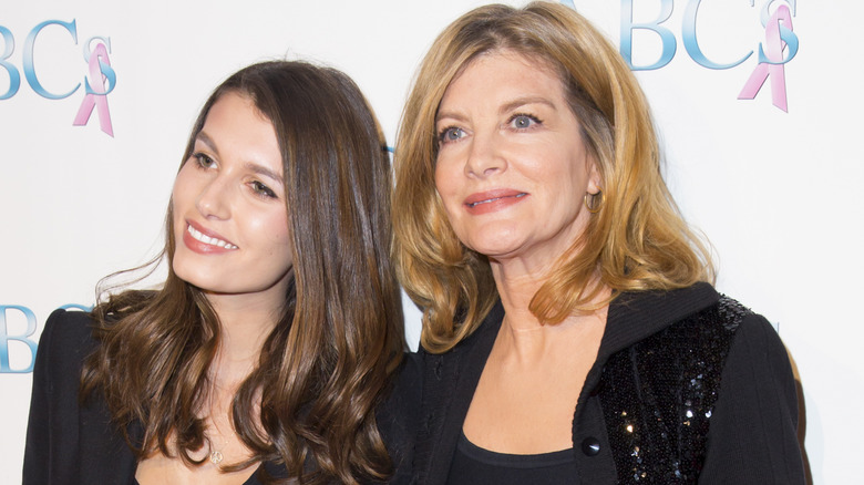 Rose Gilroy and Rene Russo at event