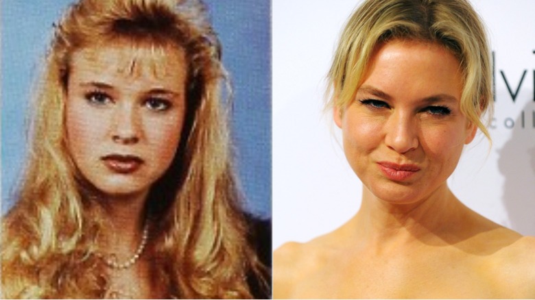 Renee Zellweger in high school