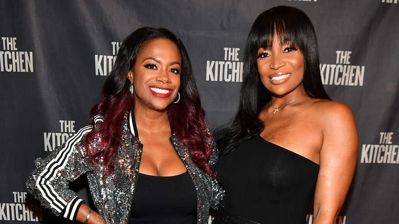 Kandi Burruss and Marlo Hampton 