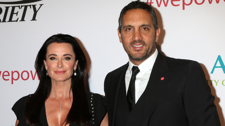 Kyle Richards and Mauricio Umansky attend gala