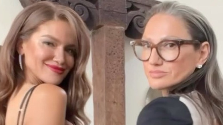 Brynn Whitfield and Jenna Lyons together