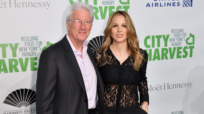 Richard Gere and wife