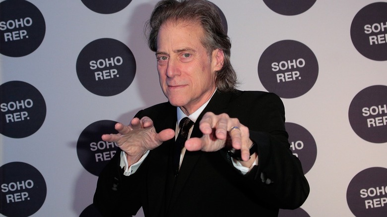 HBO star Richard Lewis posing