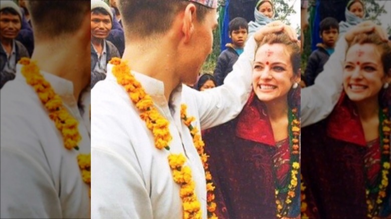 Riley and Ben's Nepal wedding