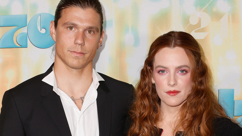 Ben Smith-Petersen and Riley Keough in 2021