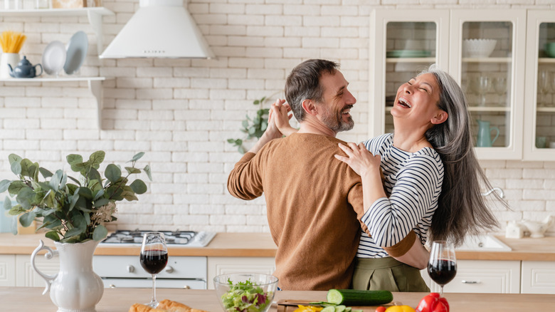 Couple dancing