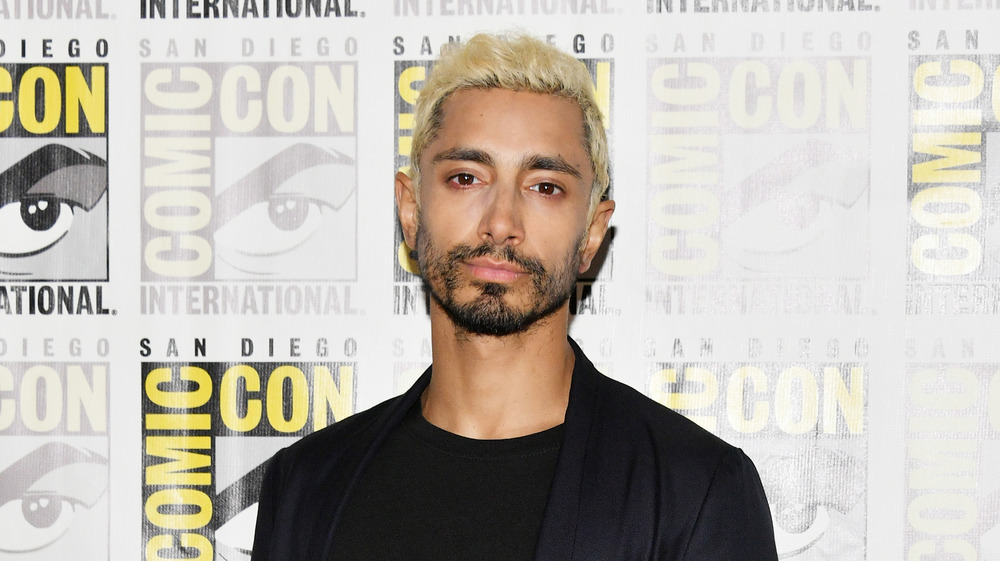 Actor Riz Ahmed poses at Comic-Con