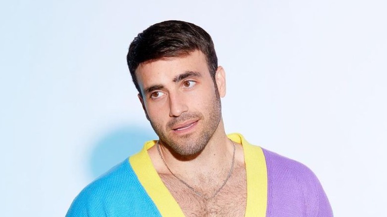 Rob Anderson in colorful sweater