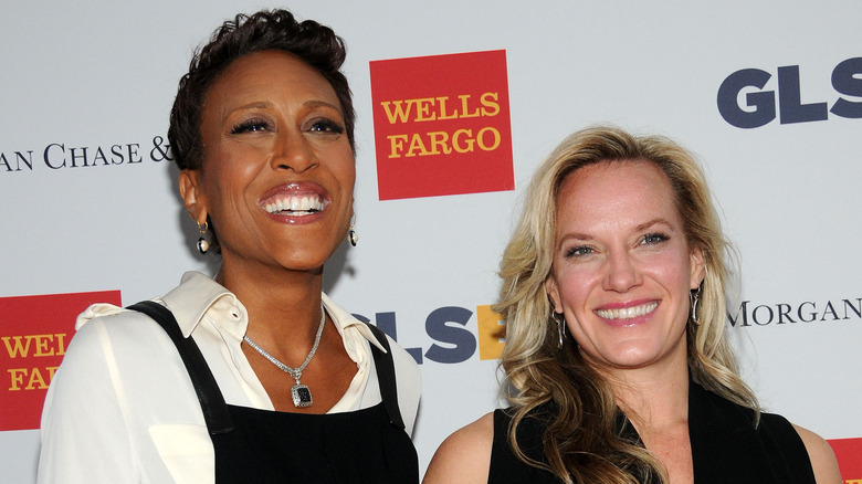 Robin Roberts and partner Amber Laign