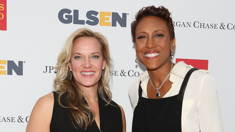 Amber Laign and Robin Roberts