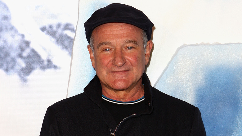 Robin Williams at a 2011 premiere