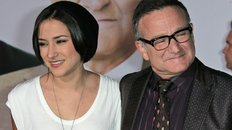 Zelda and Robin Williams in 2009