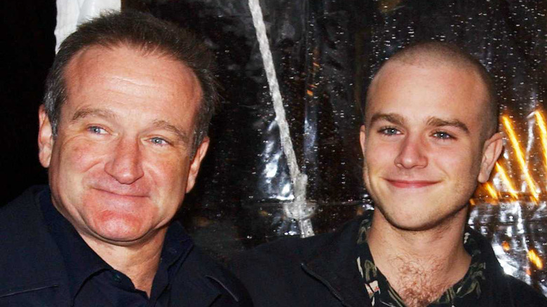 Robin and Zak Williams on the red carpet