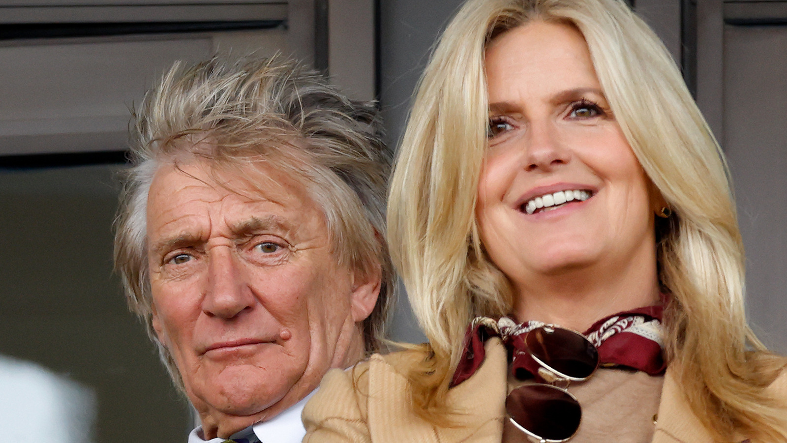 Rod Stewarts Wife Penny Lancaster Details Her Time Policing The Queen