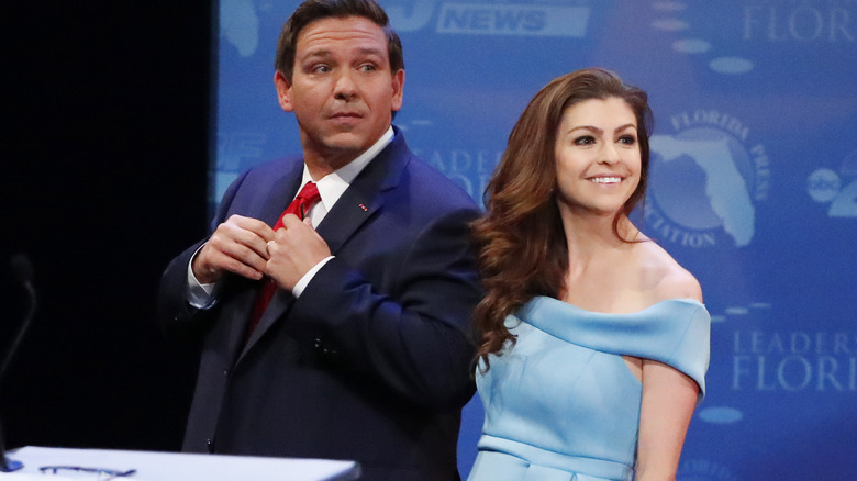 Ron and Casey DeSantis in 2018