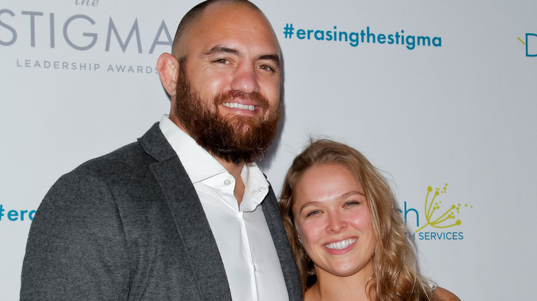 Ronda Rousey and Travis Browne