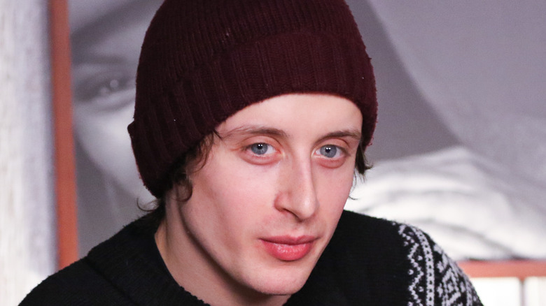 Rory Culkin wearing a beanie