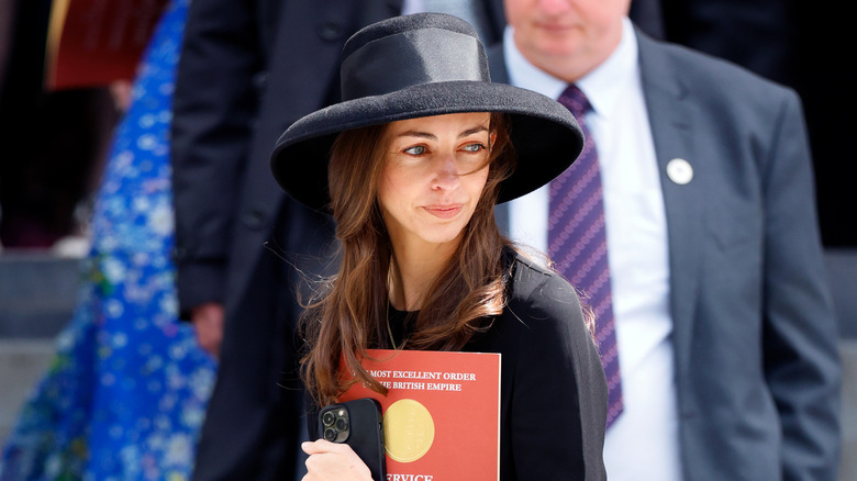 Rose Hanbury wearing hat