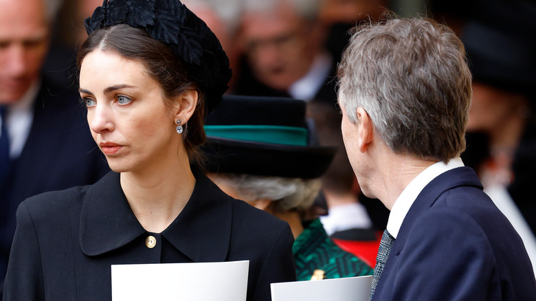 Rose Hanbury pictured with her husband