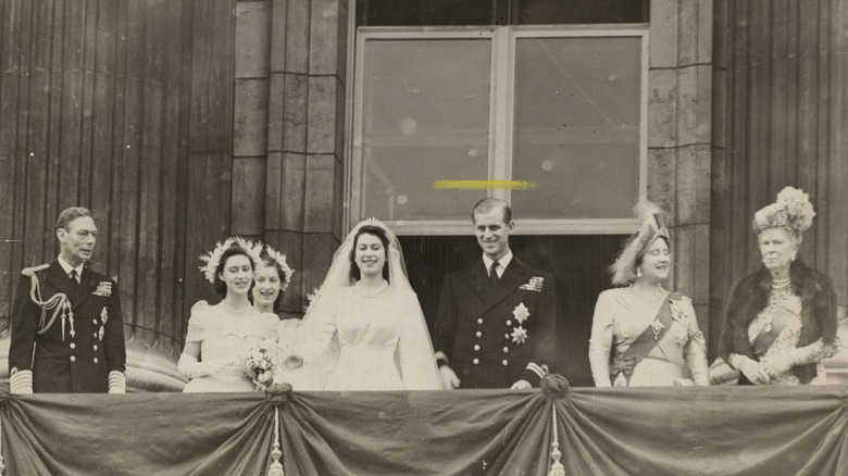 Queen Elizabeth II's wedding day 