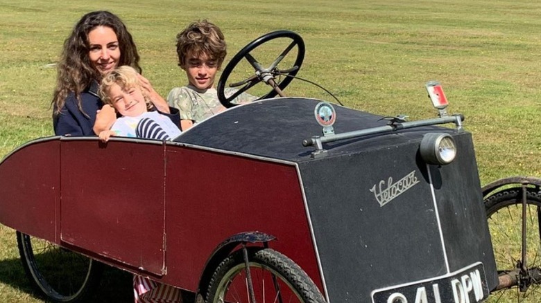 Rose Hanbury and her two sons on Instagram 