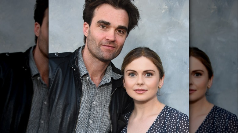 George Byrne and Rose McIver