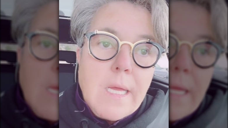 Rosie O'Donnell in TikTik apology video