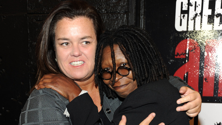 Rosie O'Donnell and Whoopi Goldberg