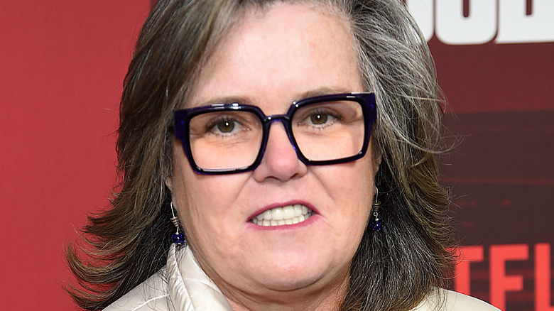 Rosie O'Donnell on the red carpet