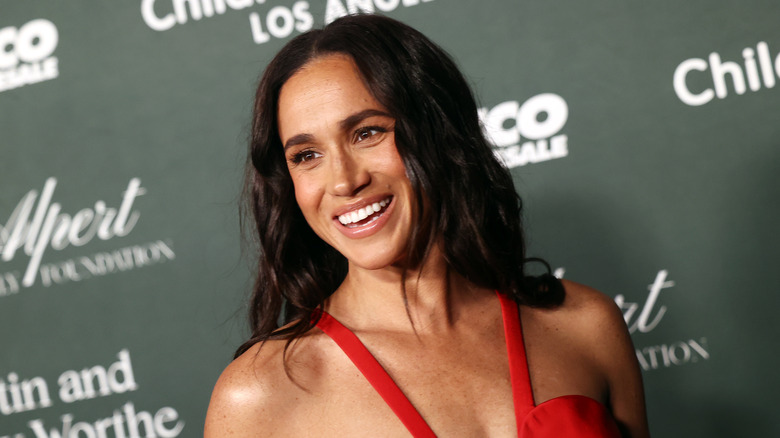 Meghan Markle smiling