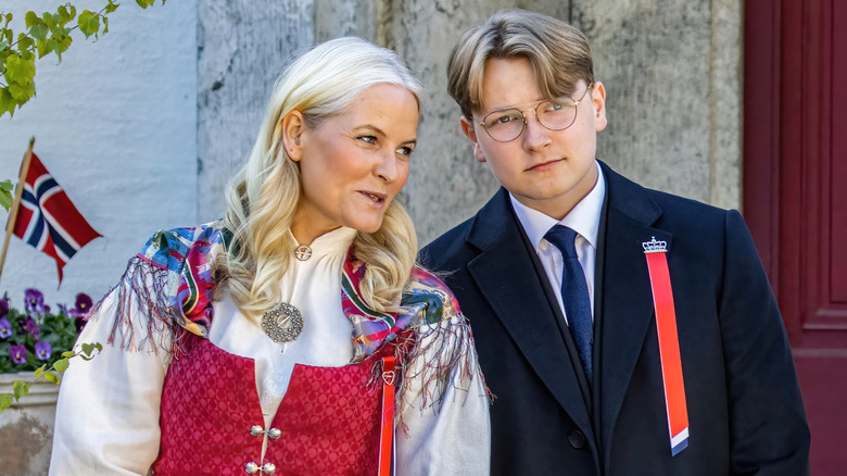 Prince Sverre Magnus of Norway, Crown Princess Mette-Marit