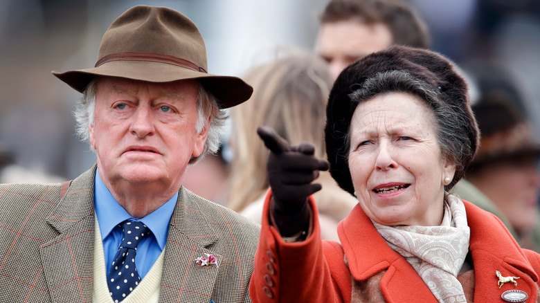 Andrew Parker-Bowles and Princess Anne